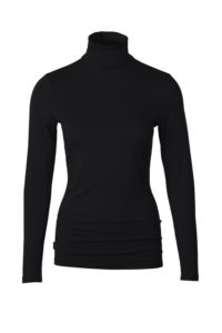 Kettlewell, black silky roll neck jumper, black roll neck jumper