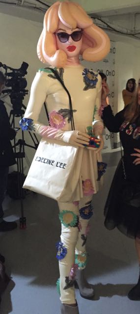 Adeline Lee plastic Doll, Edeline Lee A/W 2016