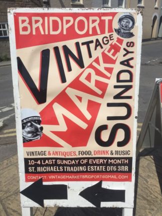 Bridport Vintage Market, antiques, market, food market, Bridport, Dorset