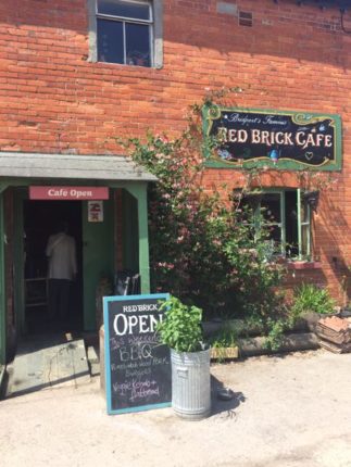 Bridport, Red Brick Cafe, vintage market, food, home cooked