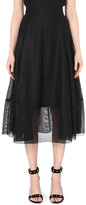 Maje, Maje Johana mesh skirt, black tulle, skirt