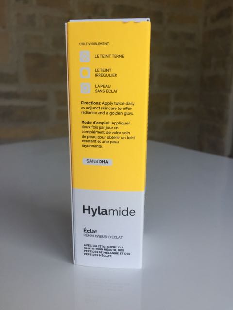 Hylamide Glow Radiance Booster, fake tan, skin tint