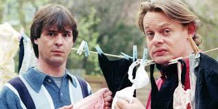 Men Behaving Badly, www.themodeledit.com, Mrs V, Vanessa Voegele-Downing, TV Stars, actors, Martin Clunes, Neil Morrissey, sitcom, BBC1